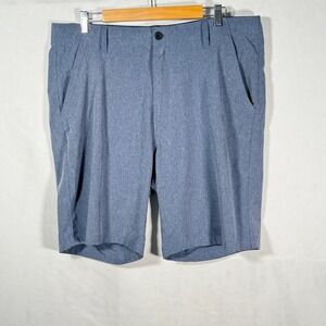 Denali Mens Hybrid‎ Blue Performance Golf Casual Shorts Size 36 gorpcore utility